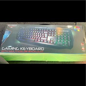 Brand new gaming keyboard multicolor